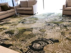 Broadloom Carpet - Axminster Plush Design Common Area - Superfloors Sydney