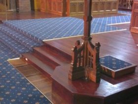 Broadloom Carpet - Brintons Highmont Blue Church - Superfloors Sydney