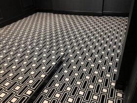 Broadloom Carpet - Greg Natale Tom Design Theatre Cinema - Superfloors Sydney