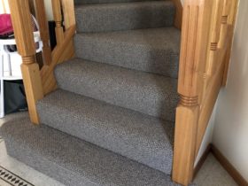 Carpet Stairs - Feltex Wool Bullnose - Superfloors Sydney