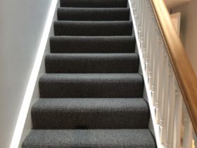 Carpet Stairs - Godfrey Hirst Wool Carpet - Superfloors Sydney