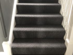 Carpet Stairs - Godfrey Hirst Wool Carpet - Superfloors Sydney