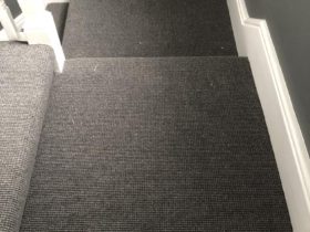 Carpet Stairs - Godfrey Hirst Wool Landing Carpet - Superfloors Sydney