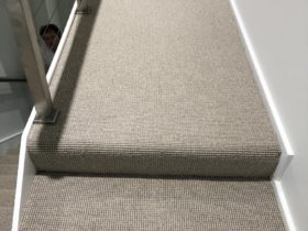 Carpet Stairs - Best Carpet Stairs Concrete Tuftmaster - Superfloors Sydney