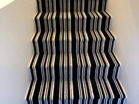 Carpet Stairs - Best Carpet Stairs Greg Natale With Black & White Lines - Superfloors Sydney