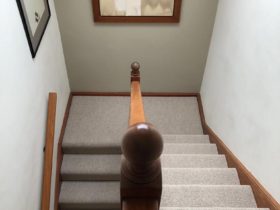 Carpet Stairs - Best Carpet Wooden Stairs Loop Pile - Superfloors Sydney