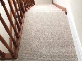 Carpet Stairs - Best Carpet Wooden Stairs Loop Pile - Superfloors Sydney