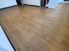 Luxury Vinyl Sheeting - Polyflor Sheet Vinyl Wood Look Commercial - Superfloors Sydney