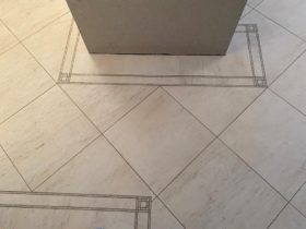 Luxury Vinyl Tiles - Amtico Signature Honed Limestone Natural Design Floor - Superfloors Sydney