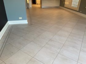 Luxury Vinyl Tiles - Amtico Signature Honed Limestone Natural Design Floor - Superfloors Sydney