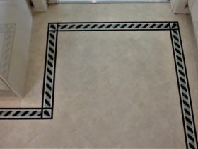 Luxury Vinyl Tiles - Amtico Signature Sand Stone Design Floor - Superfloors Sydney