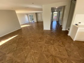 Luxury Vinyl Tiles - Wood - Amtico Signature Mansion Brushed Oak Design French Weave - Superfloors Sydney