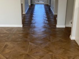 Luxury Vinyl Tiles - Wood - Amtico Signature Mansion Brushed Oak Design French Weave - Superfloors Sydney