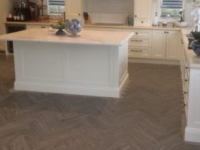 Luxury Vinyl Tiles - Wood - Amtico Signature Shore Oak Parquet Design - Superfloors Sydney