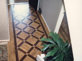 Luxury Vinyl Tiles - Wood - Amtico Signature Washed Teak Vinyl - Superfloors Sydney