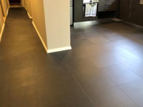 Luxury Vinyl Tiles - Wood - Amtico Spacia Ceramic Coal Vinyl - Superfloors Sydney