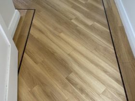 Luxury Vinyl Tiles - Wood - Amtico Spacia Diagonal With Border - Superfloors Sydney