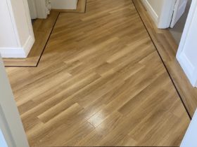 Luxury Vinyl Tiles - Wood - Amtico Spacia Diagonal With Border - Superfloors Sydney