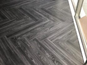 Luxury Vinyl Tiles - Wood - Polyflor Vinyl Herringbone Design - Superfloors Sydney