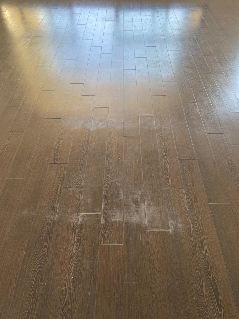 Specialist Cleaning Transformations - Chair Scratch - Superfloors Sydney