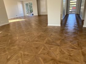 LVT Parquet Designs - Wood Paquet Designs - Amtico Signature Mansion Brushed Oak Design French Weave - Superfloors Sydney