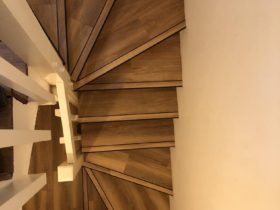 Luxury Vinyl Tiles – Stairs - Traditional Oak Wooden - Superfloors Sydney