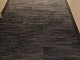 Carpet Tiles - Commercial Above Left Installed - Superfloors Sydney